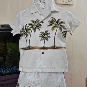 Boys Cotton Beach Shorts Outfit 100% Cotton Size 6